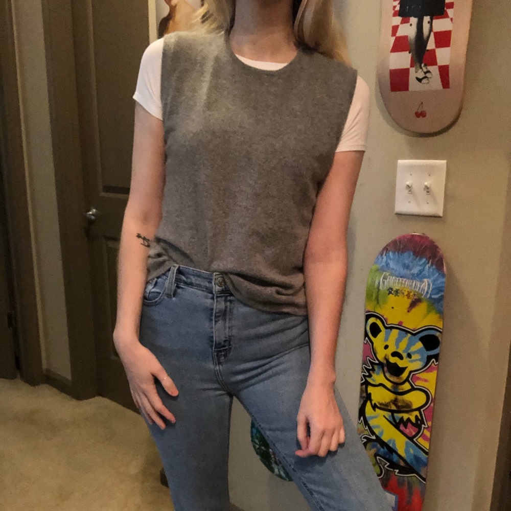 Vintage Cashmere Sweater Vest